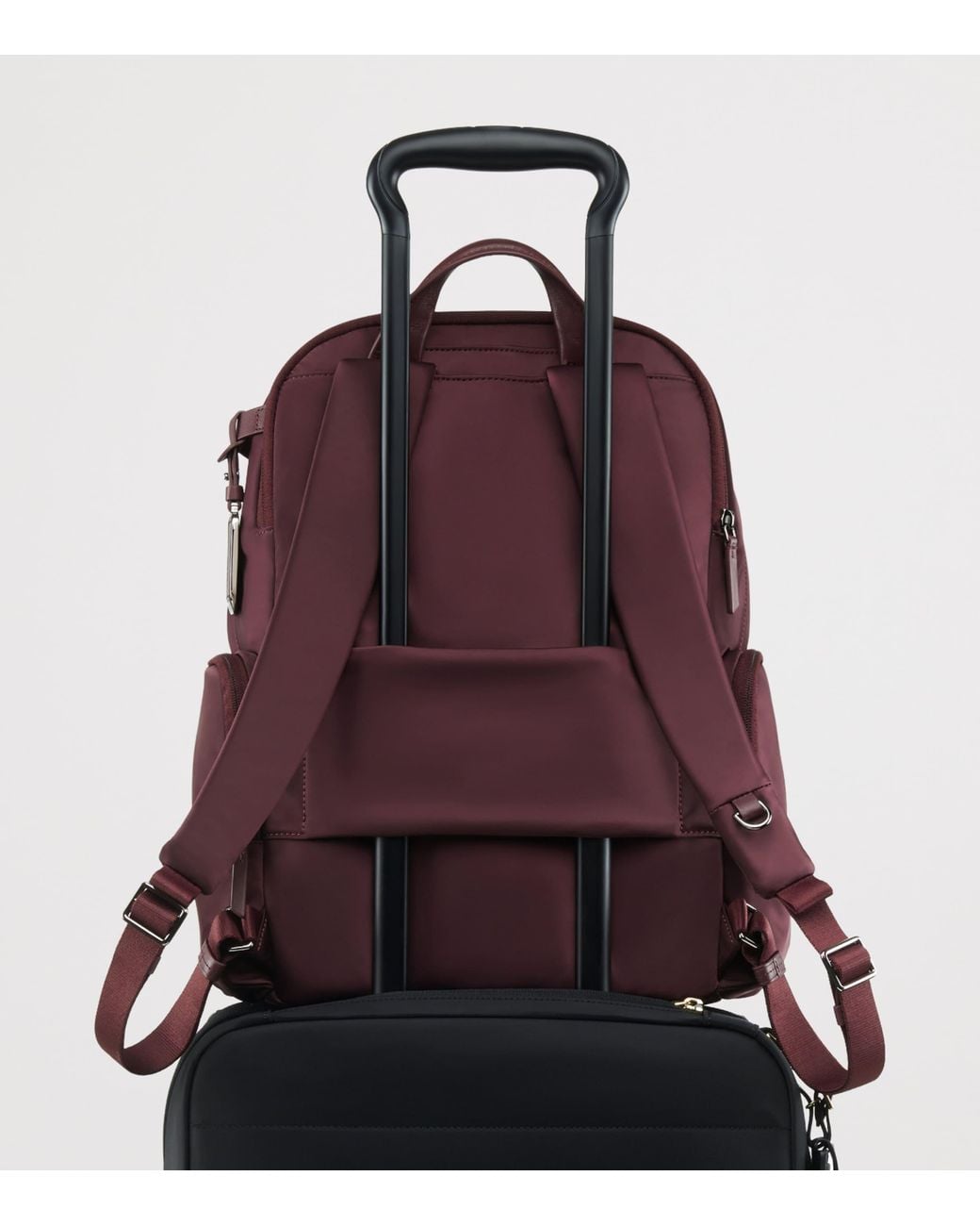 Tumi Purple Nylon Celina Backpack