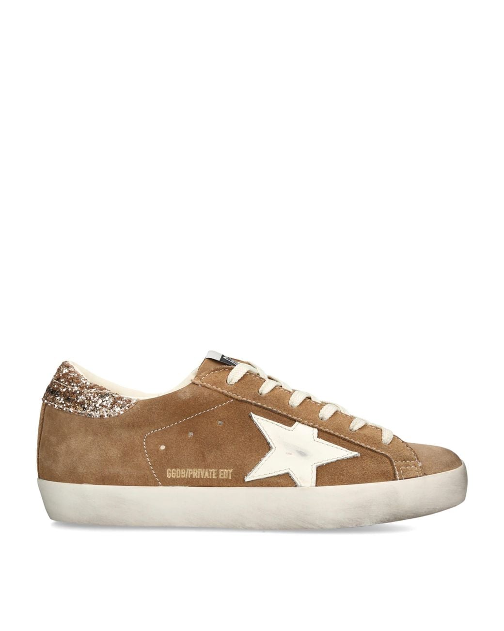 Golden Goose Deluxe Brand Brown Suede Superstar Sneakers