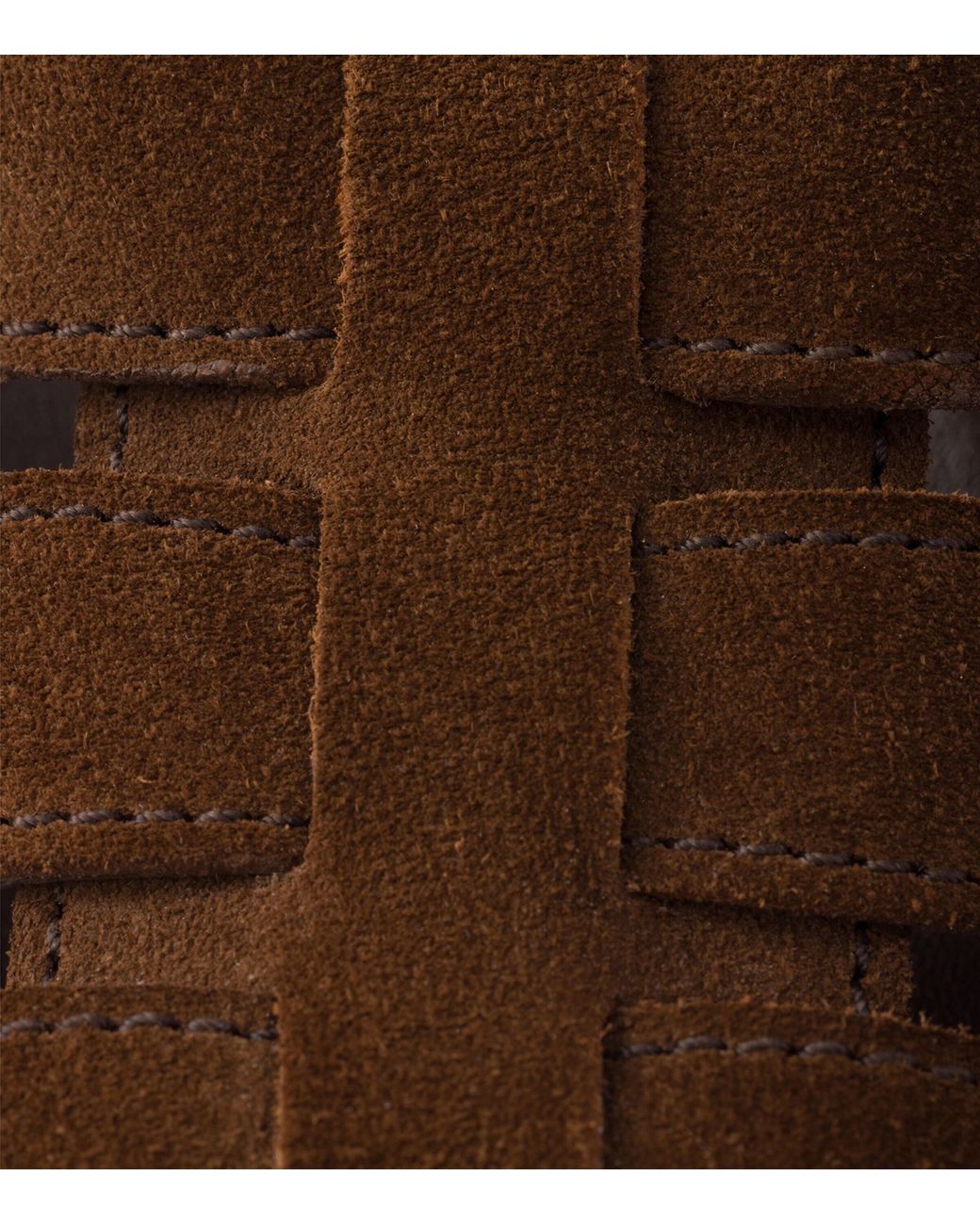 Prada Brown Suede Gladiator Sandals 55