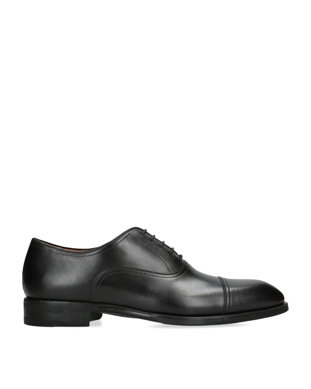 Magnanni Shoes Black Madis Oxford Shoes for men