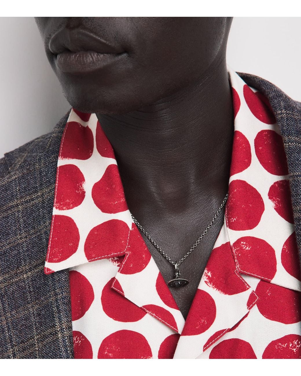 Vivienne Westwood Natural New Petite Orb Necklace for men