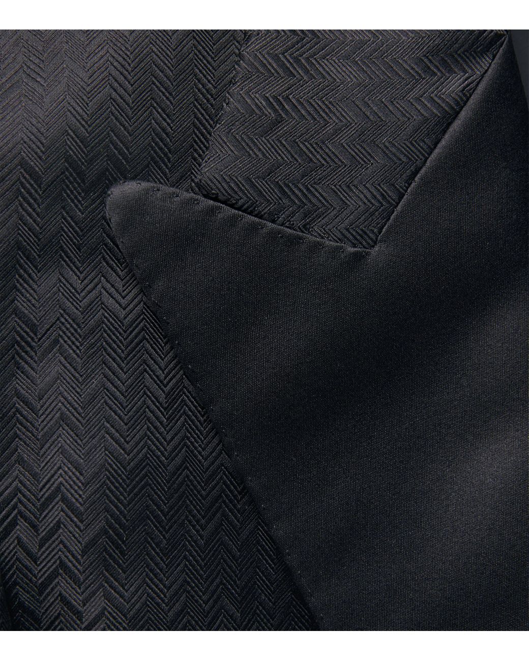 Brioni Black Silk Jacquard Virgilio Tuxedo Jacket for men