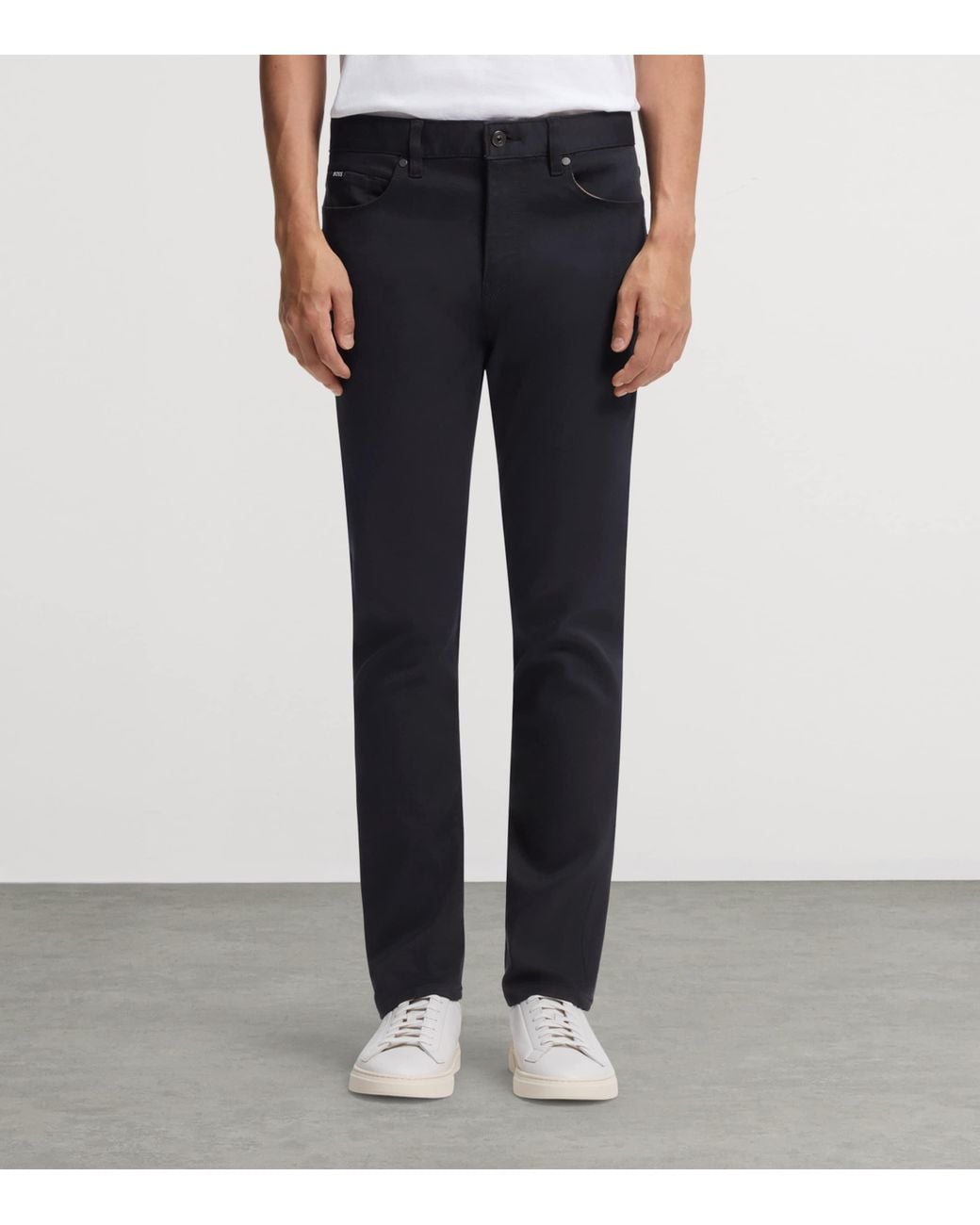 Boss Blue Delaware Slim Jeans for men