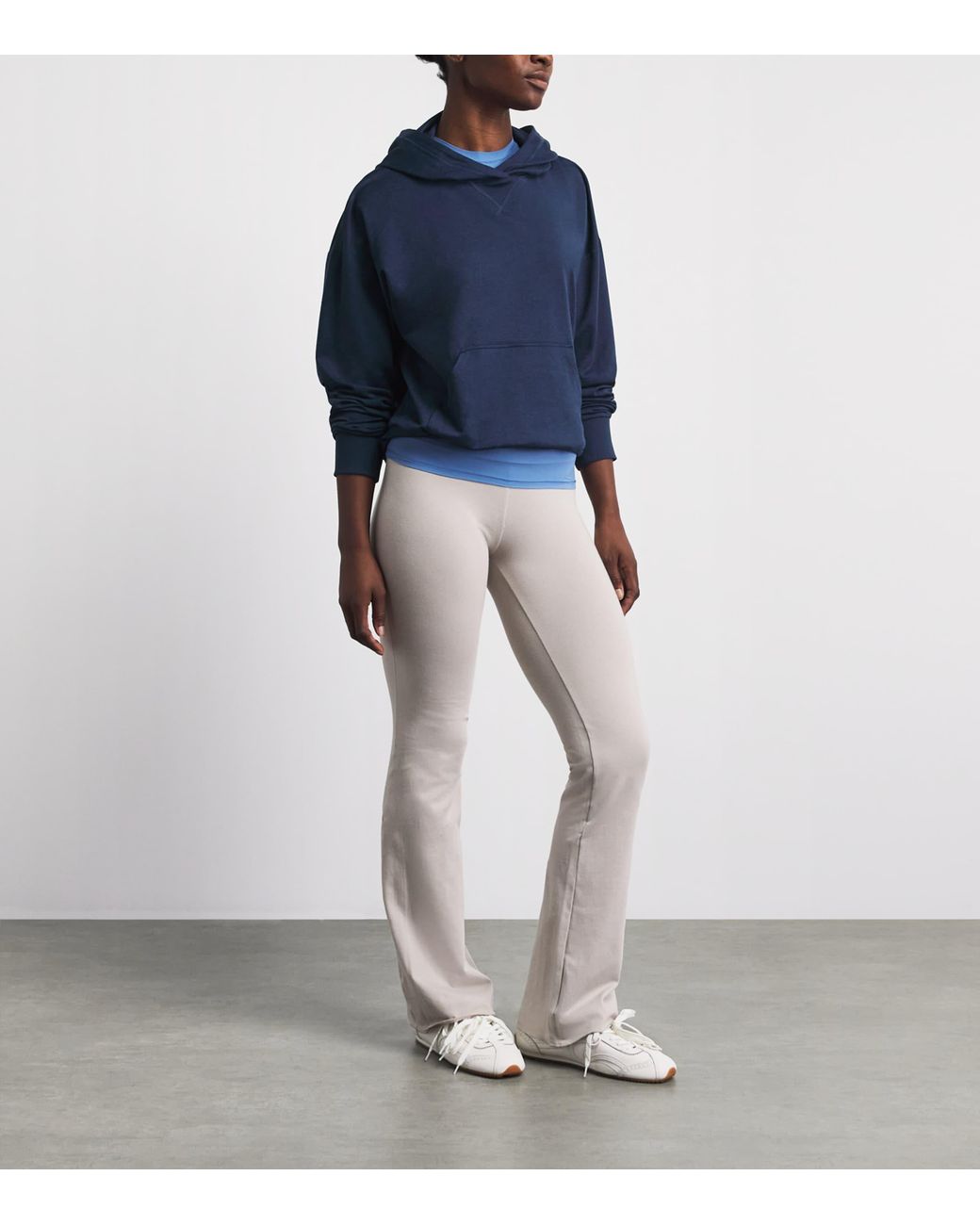 vuori Blue Modern Halo Hoodie
