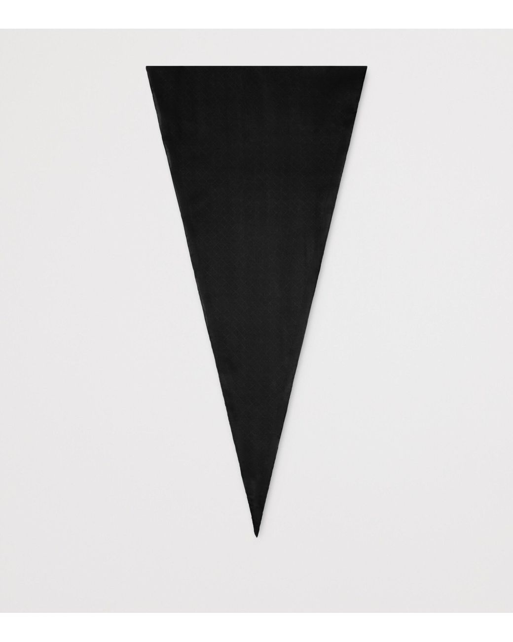 Tom Ford Black Silk Jacquard Scarf