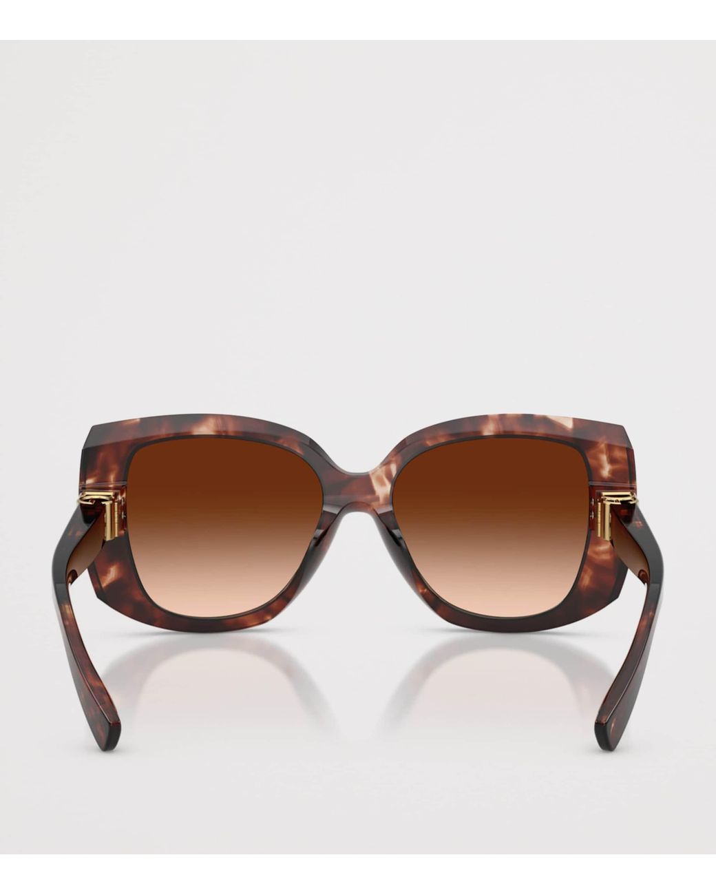 Dolce & Gabbana Brown Square Sunglasses