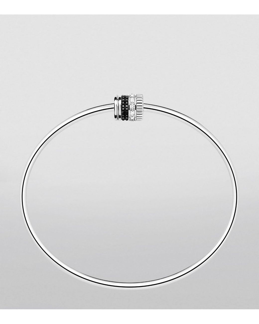 Boucheron White And Diamond Quatre Bangle