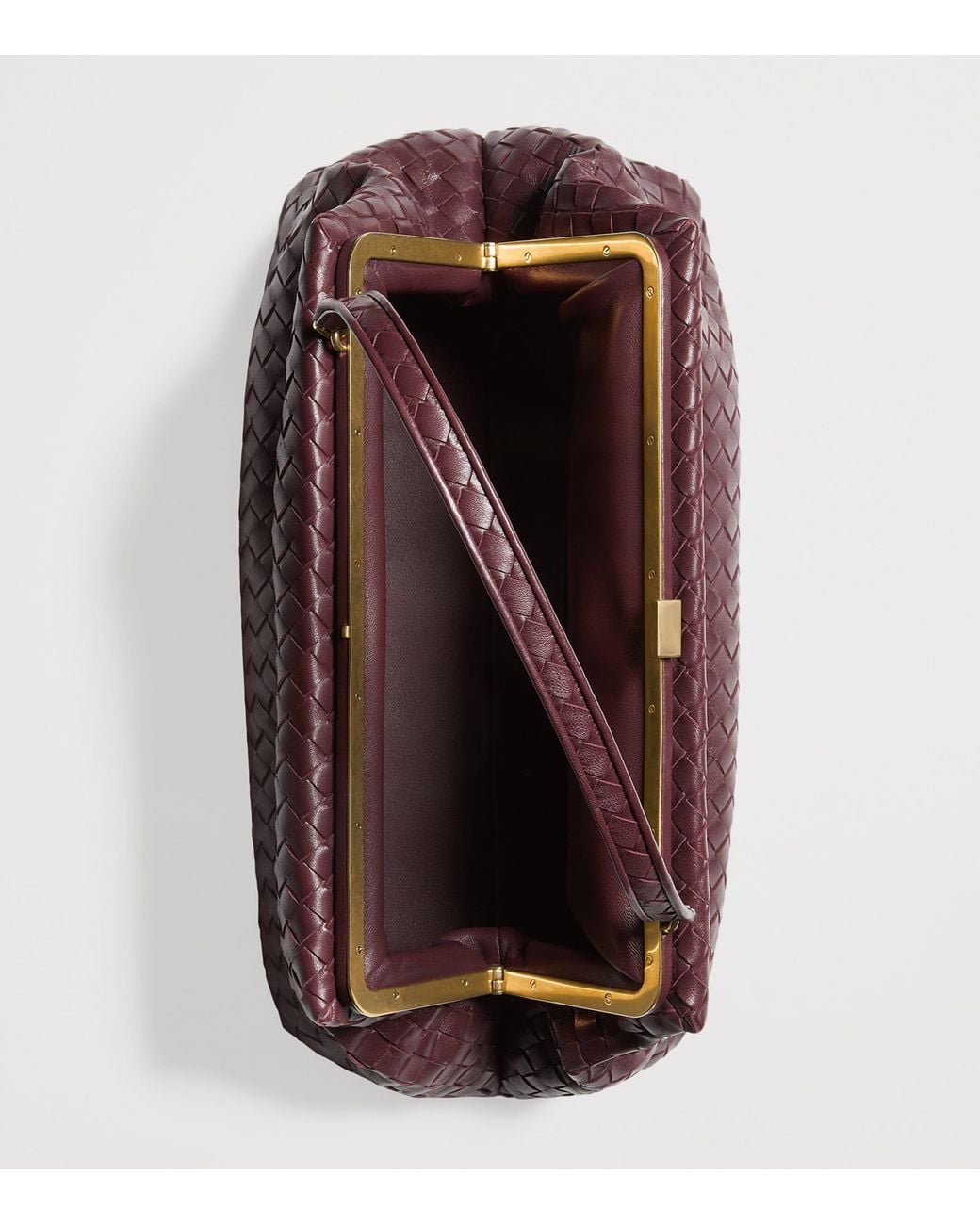 Bottega Veneta Purple Leather The 1998 Top-Handle Bag