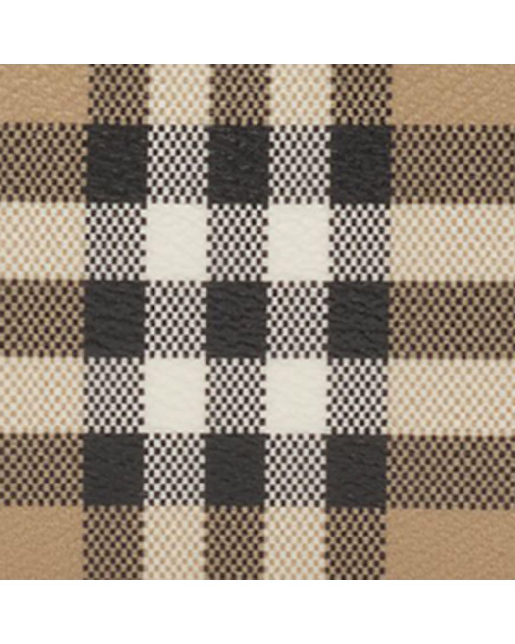 Burberry Metallic Check Vanity Bag