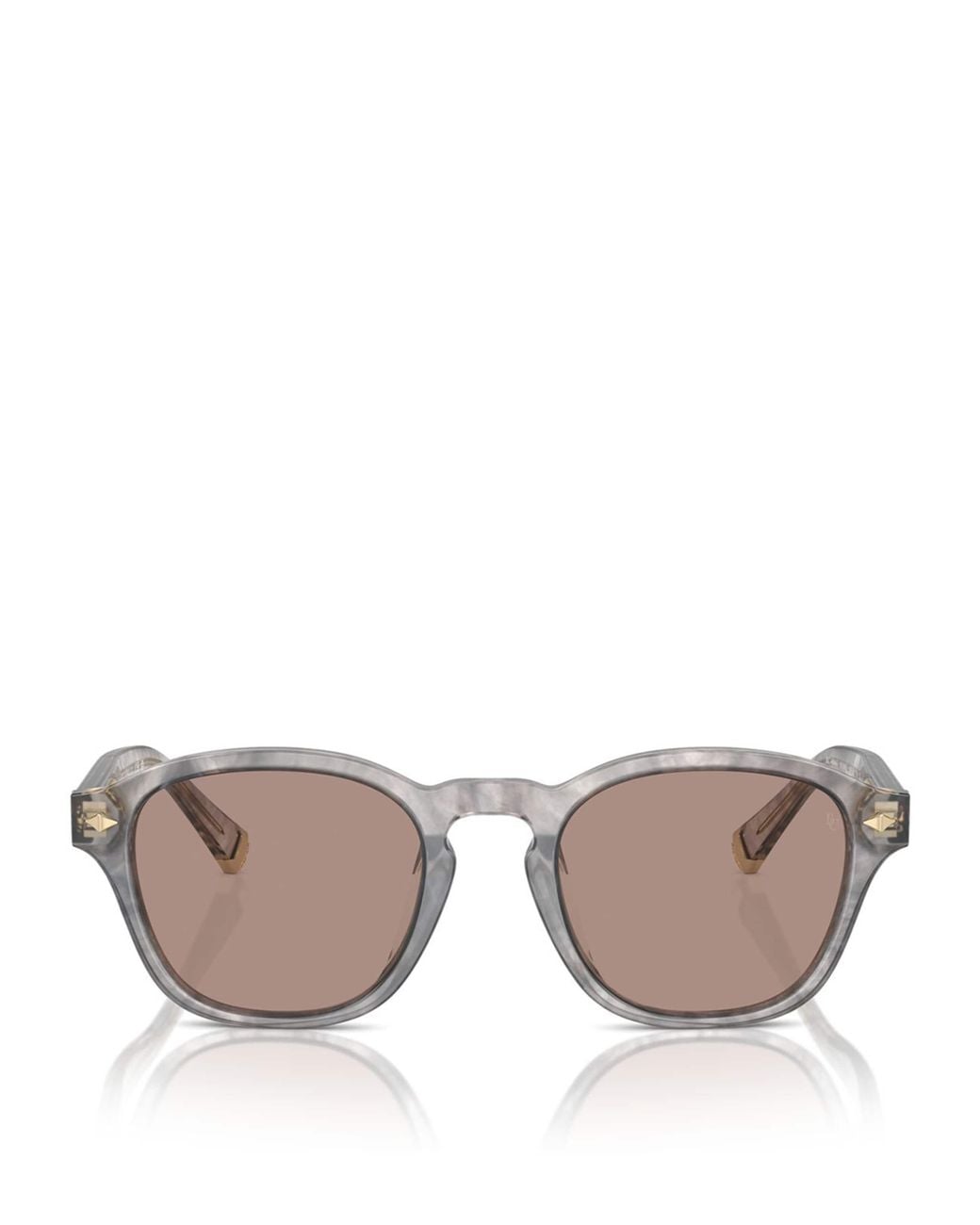 Brunello Cucinelli Brown Acetate Bc4006S Sunglasses