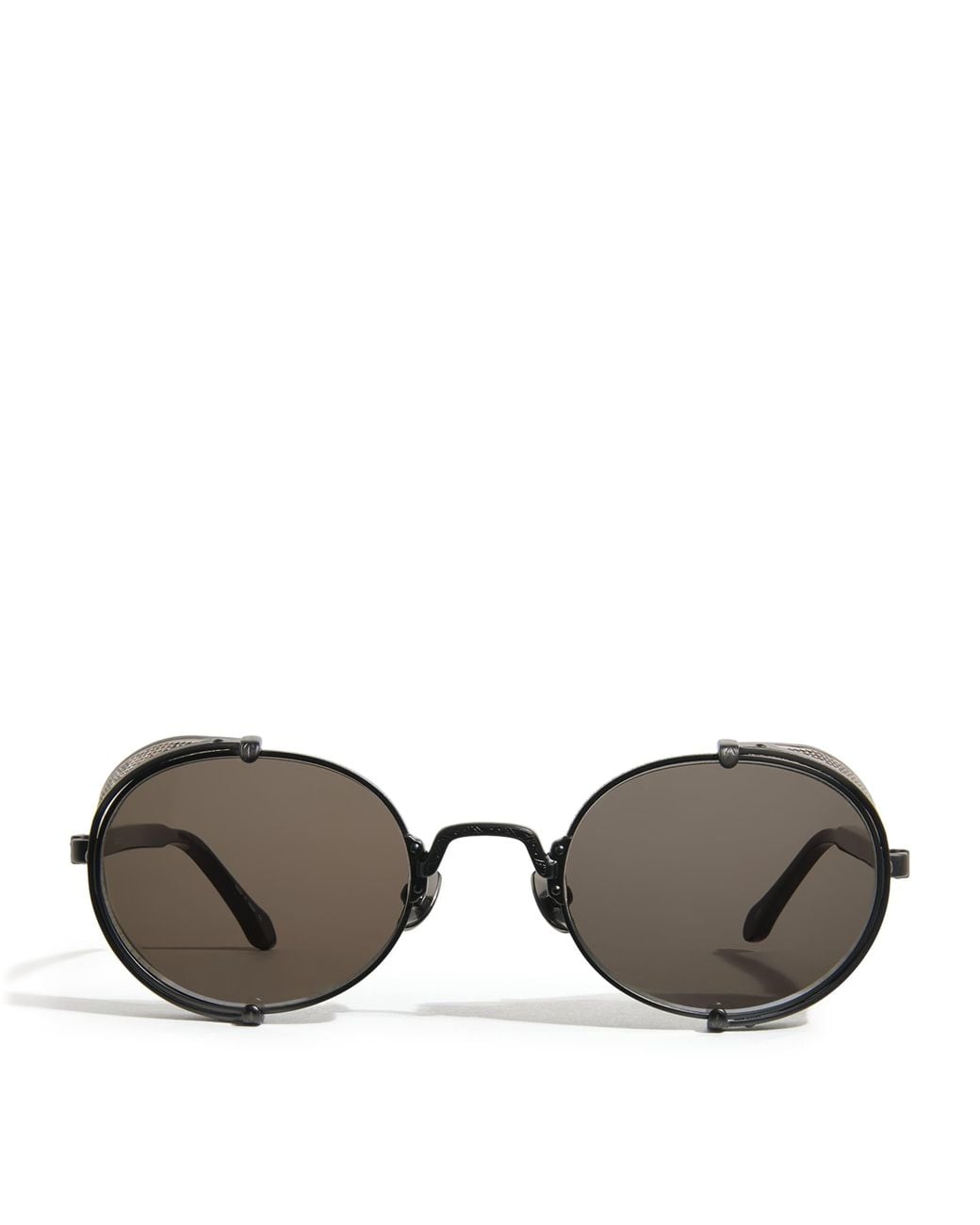 Matsuda Gray 10610H Round Sunglasses for men