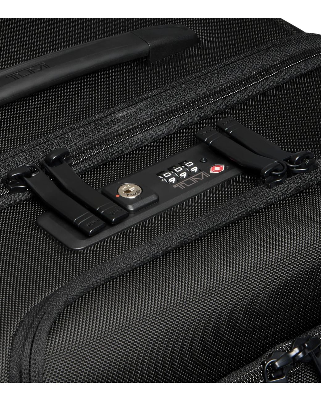 Tumi Black Large Alpha 4 Dual Access Expandable Trunk