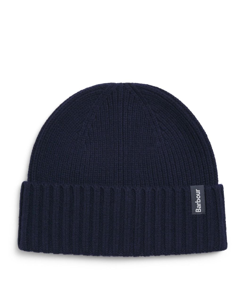 Barbour Blue Wool-Cashmere Danforth Beanie for men