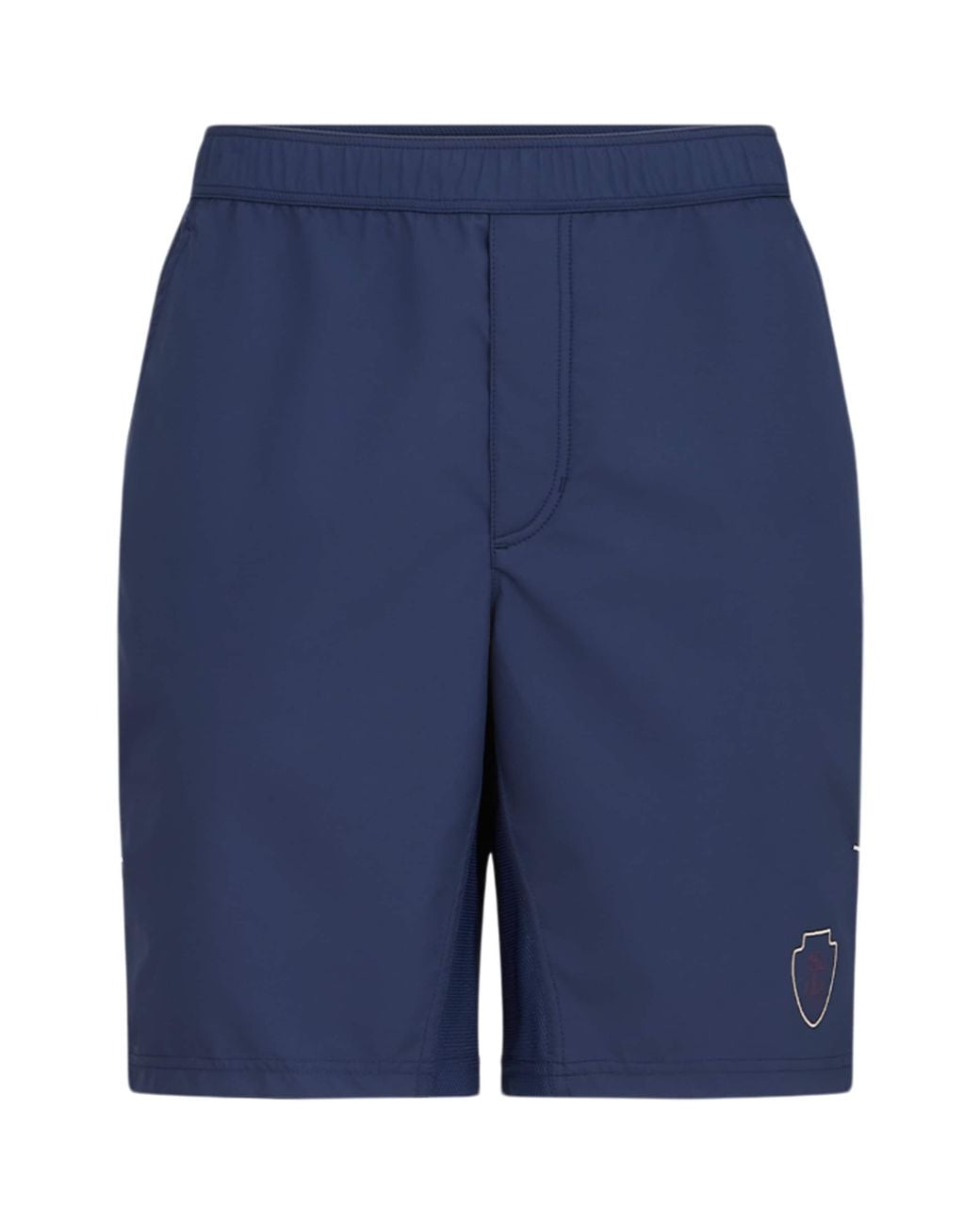 Brunello Cucinelli Blue Technical Bermuda Shorts for men