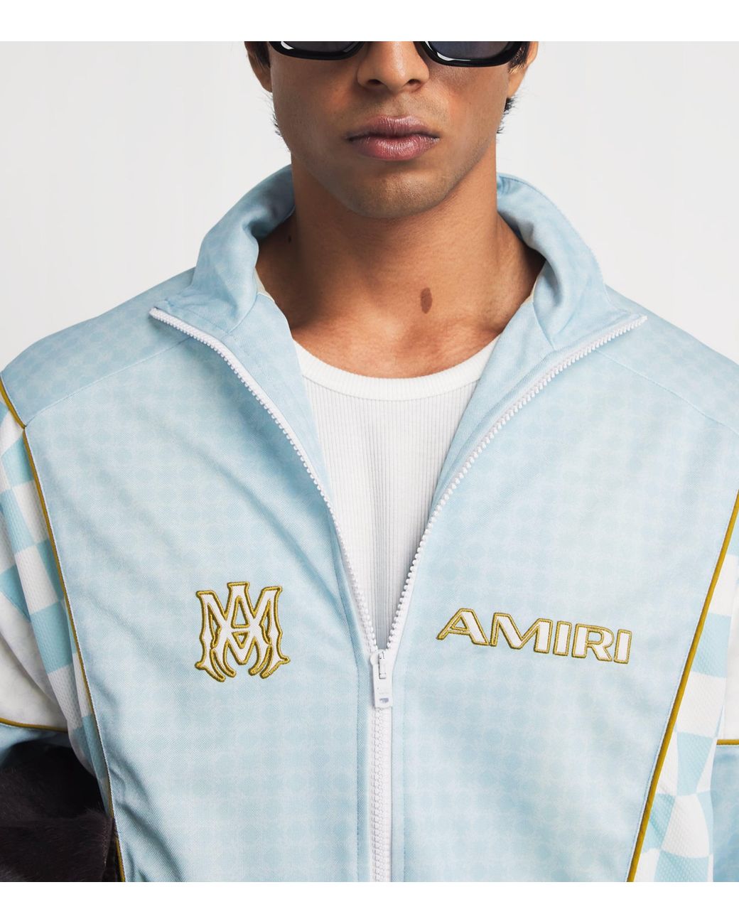 Amiri Blue Sport Track Jacket for men