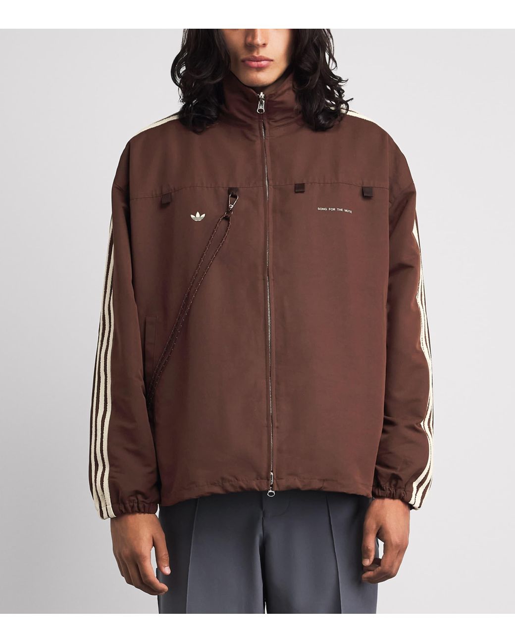 Adidas Brown X Song For The Mute Track Jacket for men