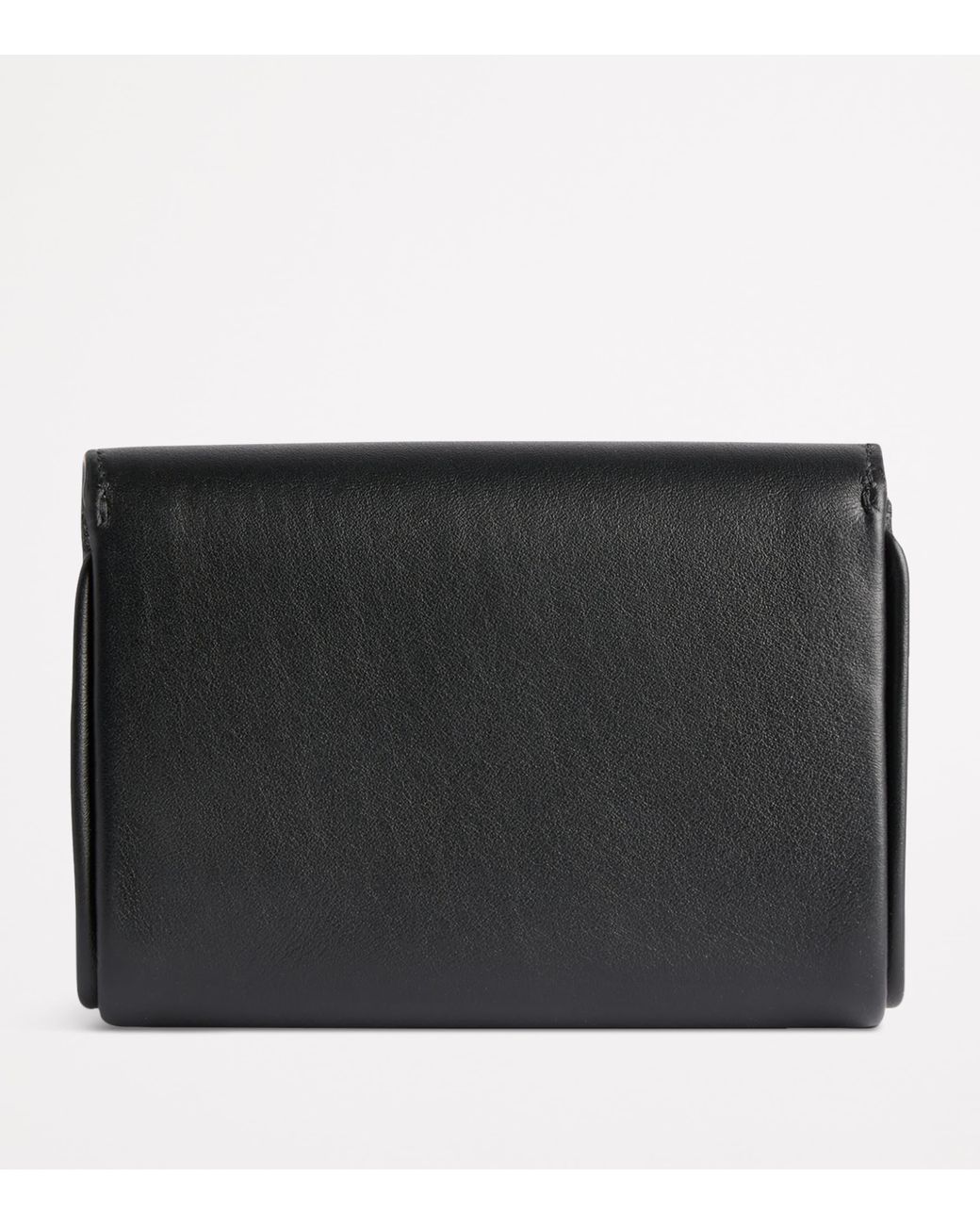 Balenciaga Black Leather Rodeo Card Holder