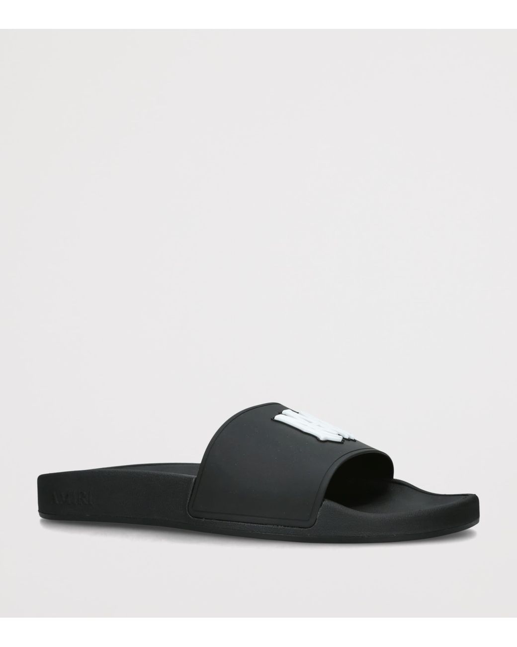 Amiri Black Ma Pool Slides for men