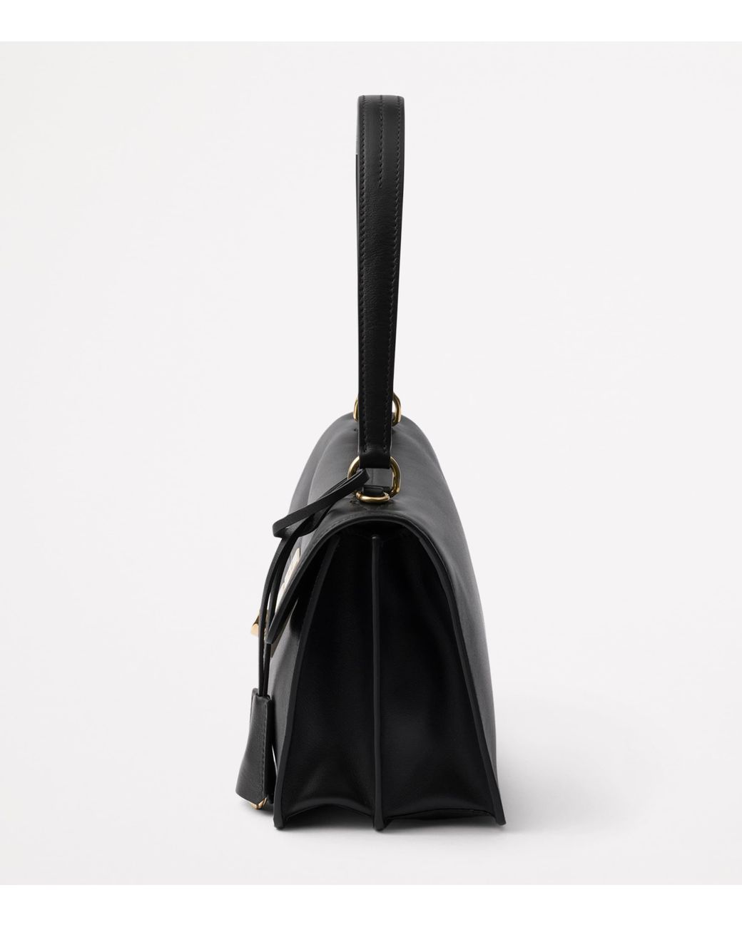 Prada Black Medium Leather Shoulder Bag