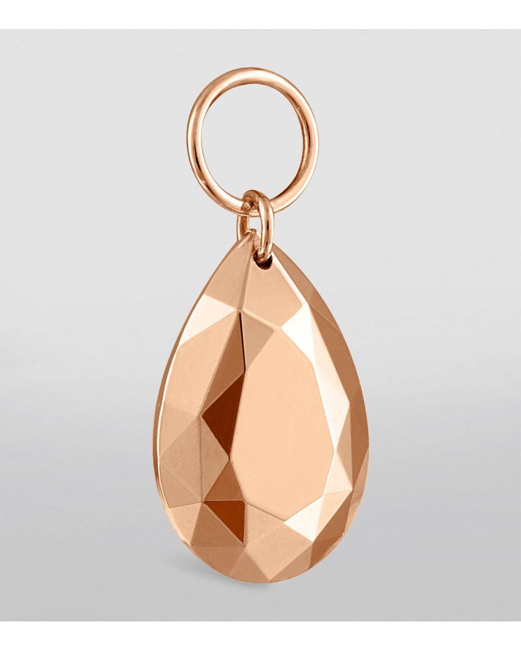 Maria Tash Natural Faceted Pear Single Charm