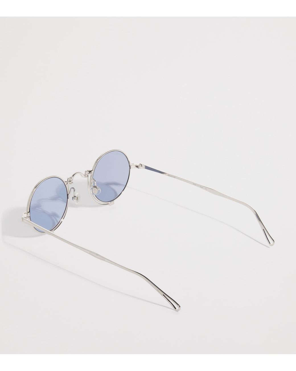 Matsuda Blue 10601H Round Sunglasses for men