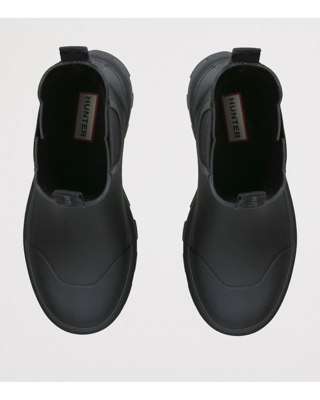Hunter Black Elements Elasticated Chelsea Boots