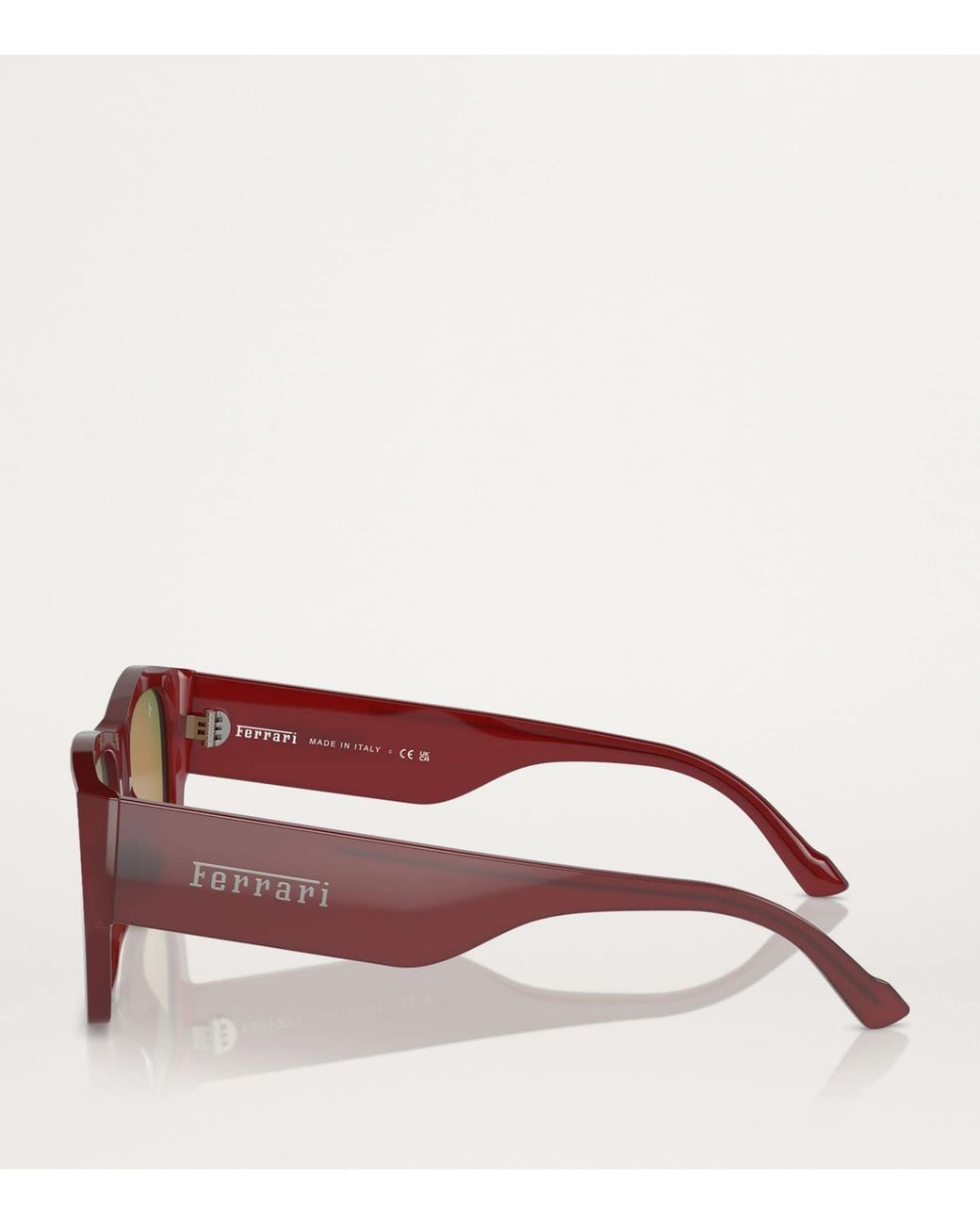 Ferrari Red Acetate Fh2003U Sunglasses