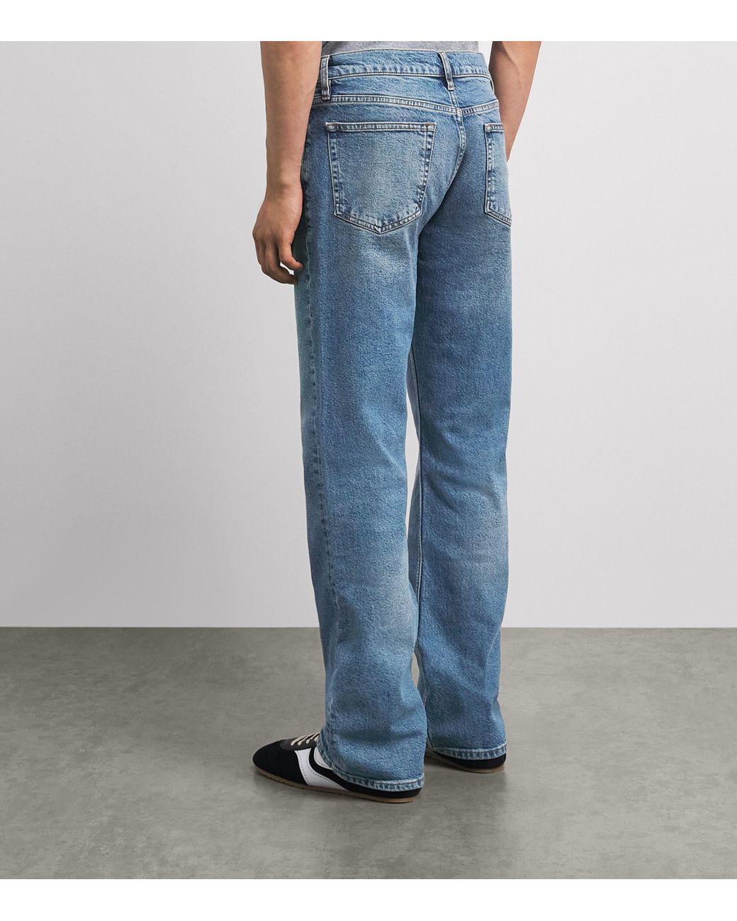 FRAME Blue Bootcut Jeans for men