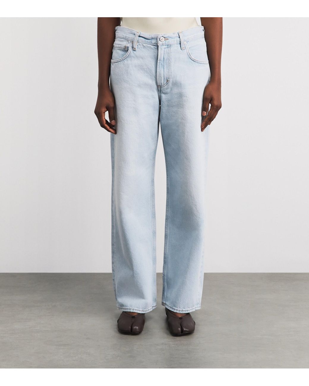 Citizens of Humanity Blue Lindz Easy Straight Jeans