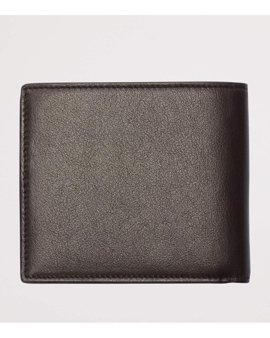 Burberry Black Leather Ekd Bifold Wallet for men