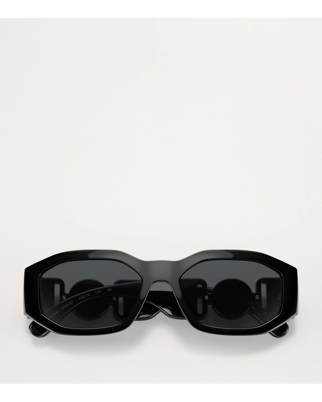 Versace Black Nylon Sunglasses