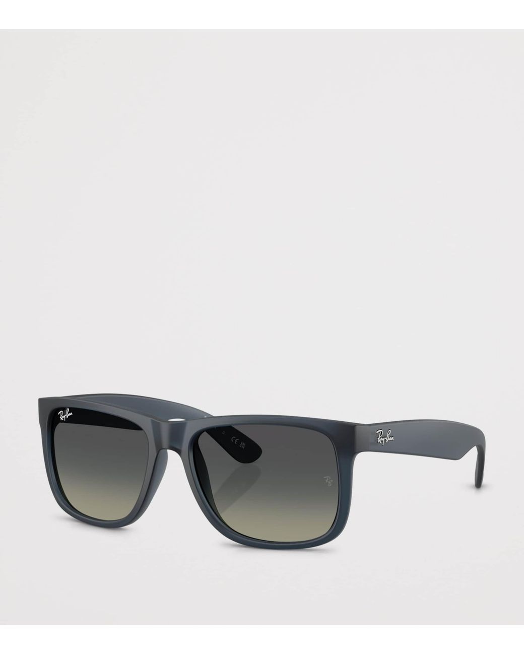 Ray-Ban Gray Justin Classic Square Sunglasses for men