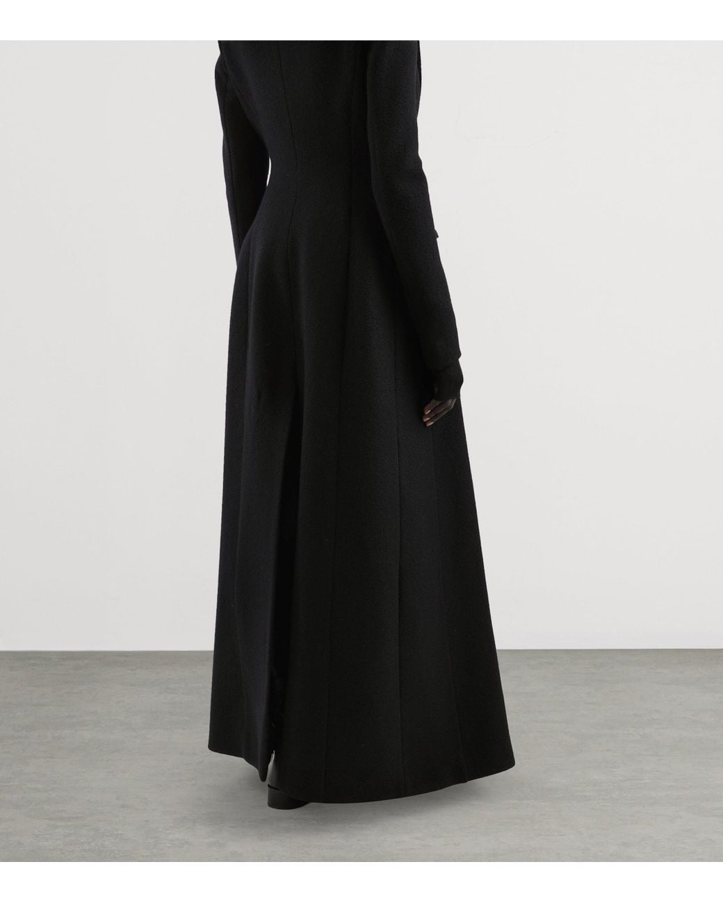 Dolce & Gabbana Black Virgin Wool Coat