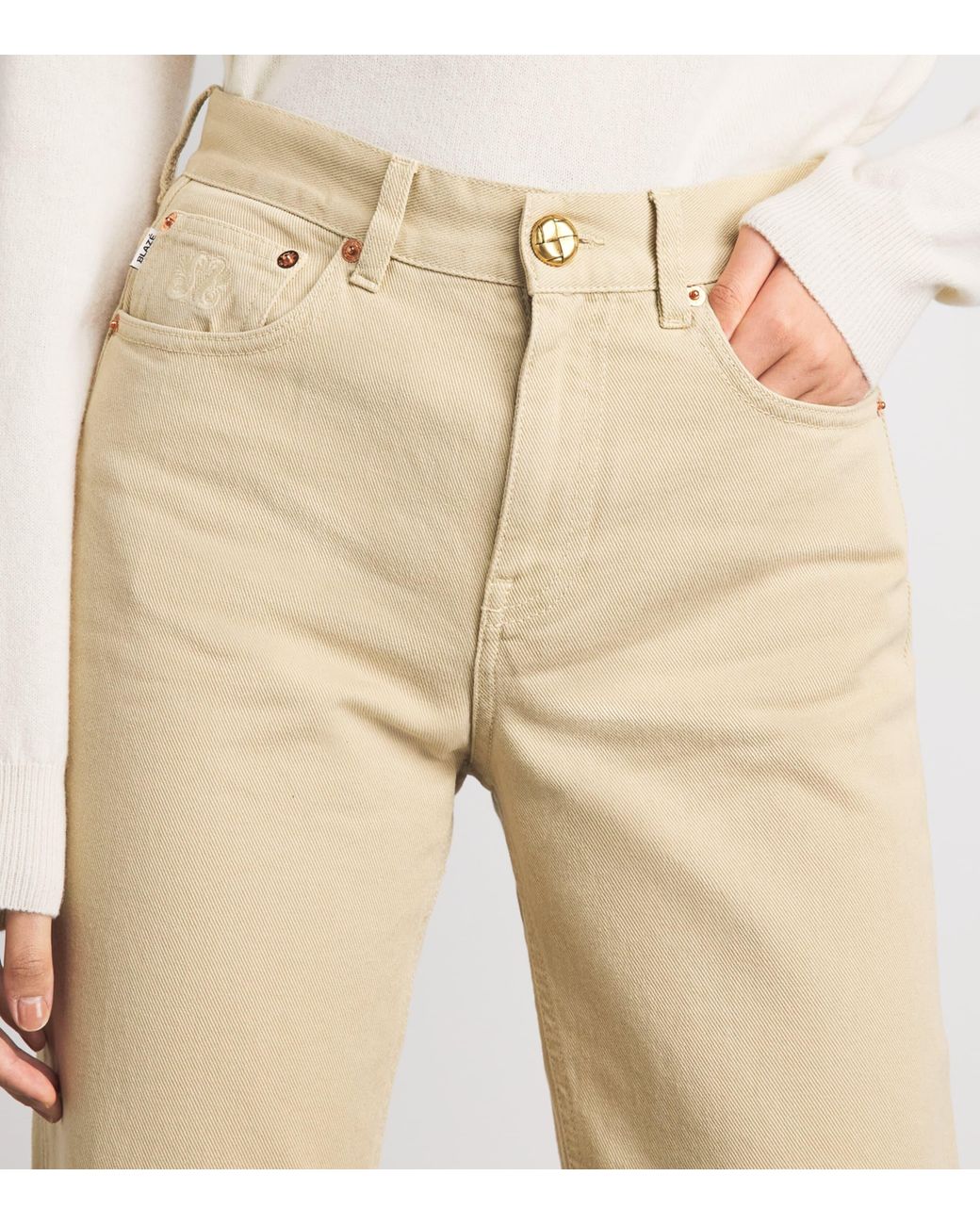Blazé Milano Natural Nariida Java Straight Jeans
