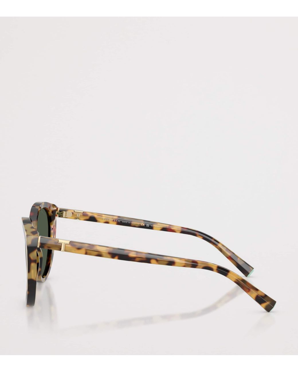 Tiffany & Co Green Acetate Cat Eye Tf4251 Sunglasses