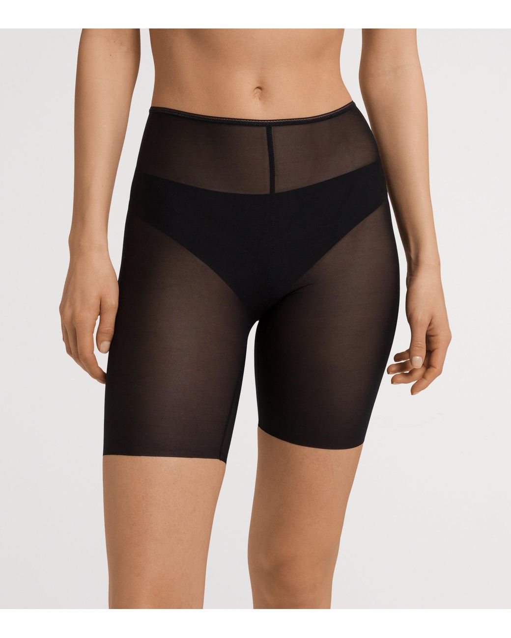 Hanro Gray Smooth Illusion Shorts