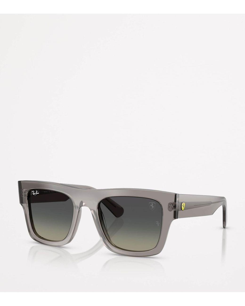 Ray-Ban Gray X Scuderia Ferrari Rb2217M Square Sunglasses