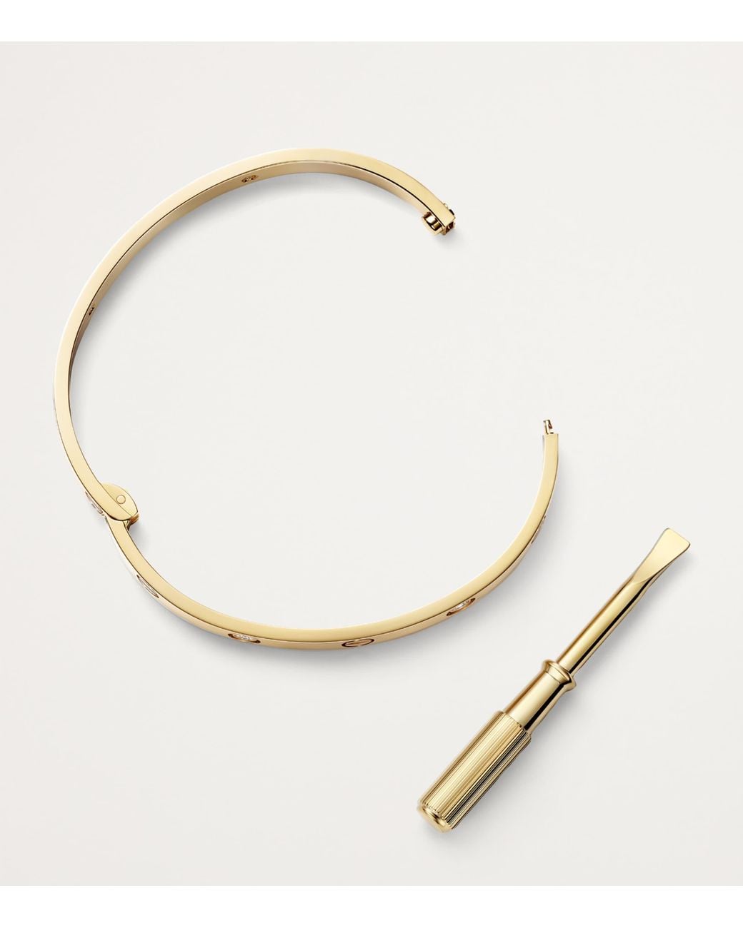 Cartier Natural Love Classic 4-Diamond Bracelet