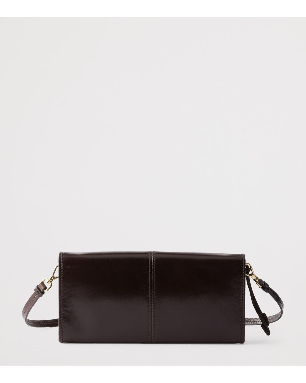 Prada Black Leather Clutch Bag