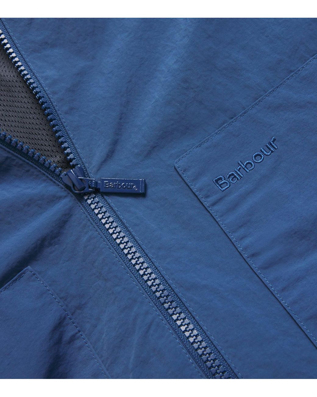 Barbour Blue Showerproof Riverdale Jacket for men