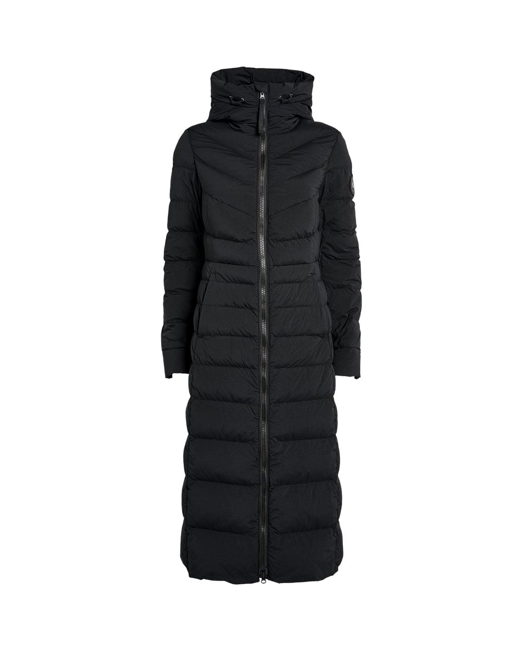 Canada Goose Black Down-Filled Clair Long Coat