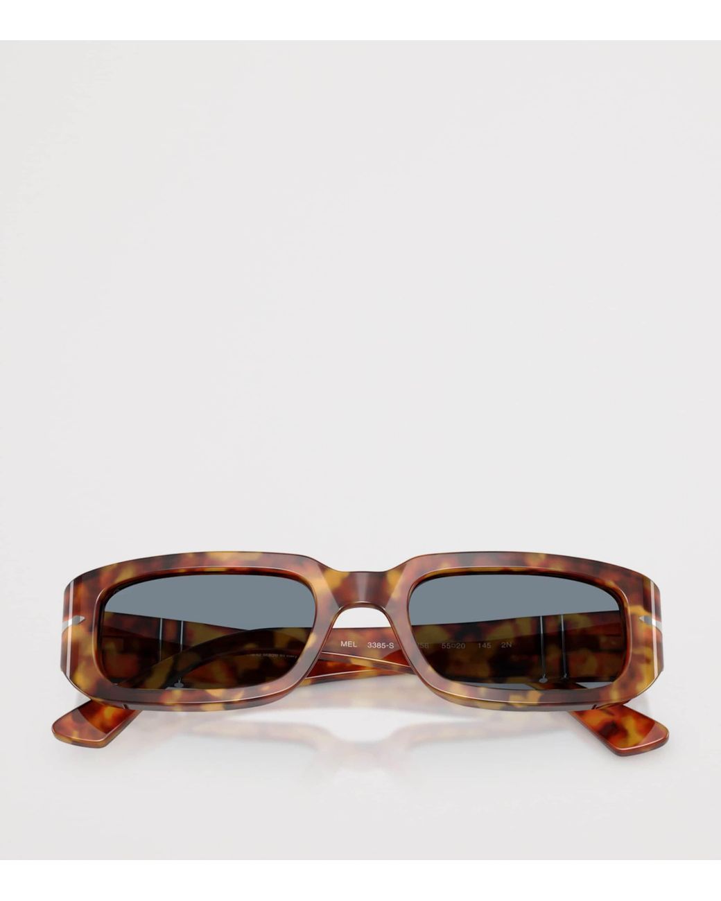 Persol Blue Tortoiseshell Mel Pillow Sunglasses