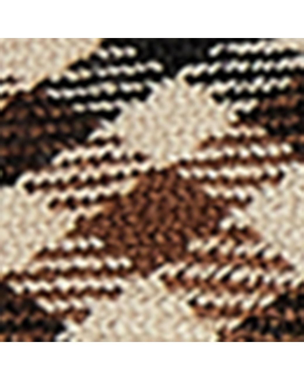 Weekend by Maxmara Black Cotton Check Scarf
