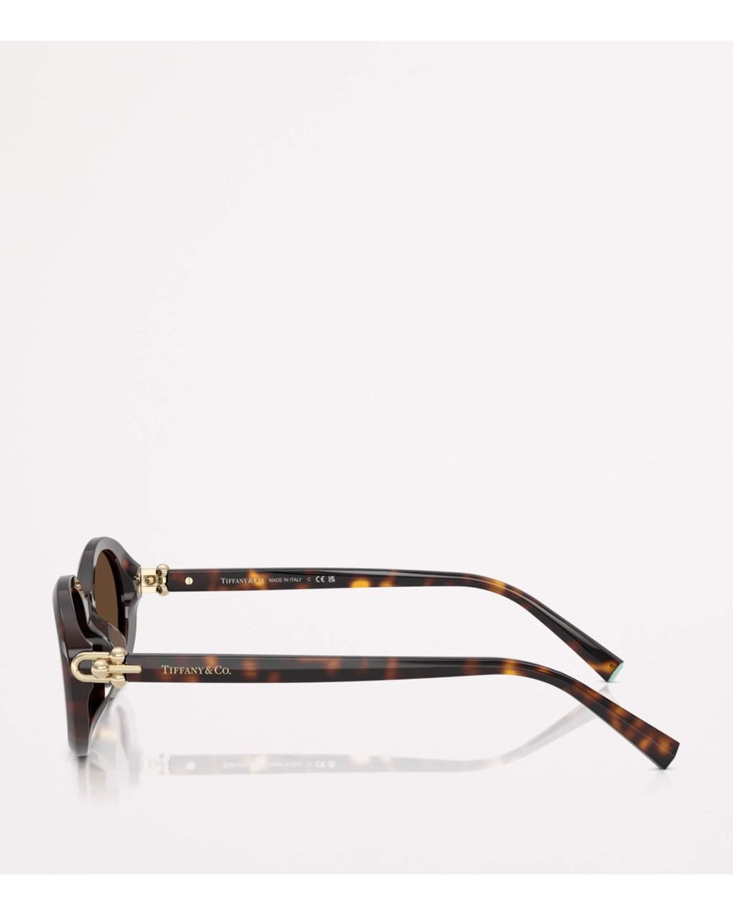 Tiffany & Co Brown Acetate Oval Tf4242D Sunglasses