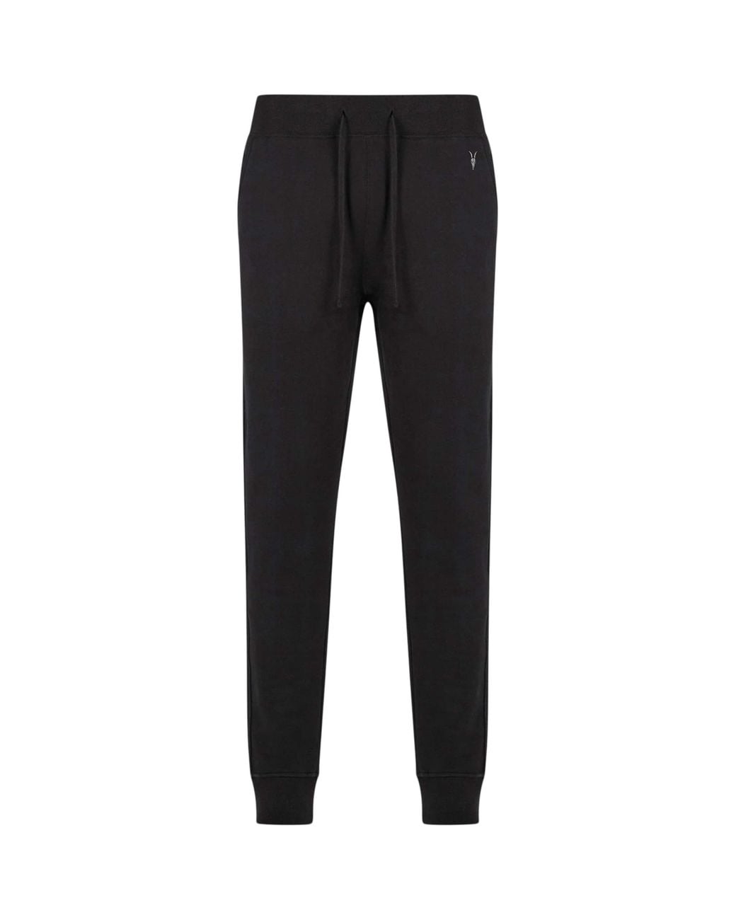 AllSaints Black Organic Cotton Raven Sweatpants for men