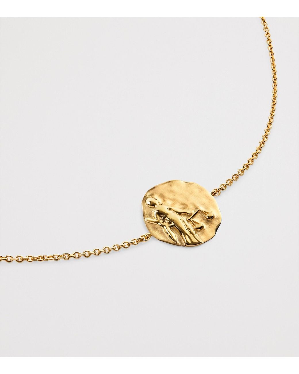 Monica Vinader Metallic Vermeil Libra Zodiac Bracelet