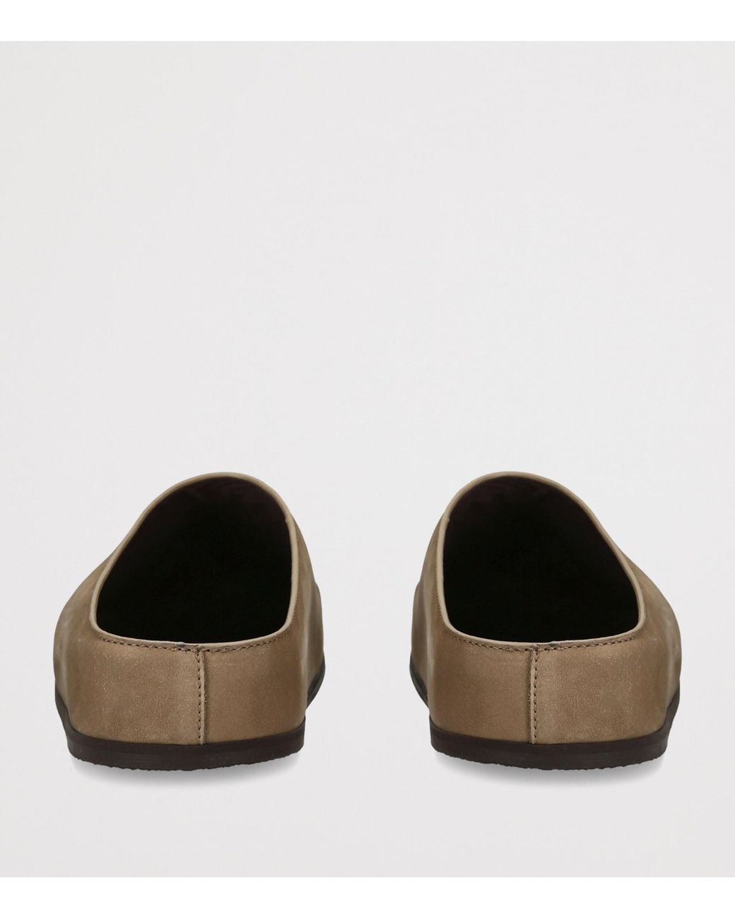 Studio Nicholson Brown Nubuck Suede Slip-On Clogs for men
