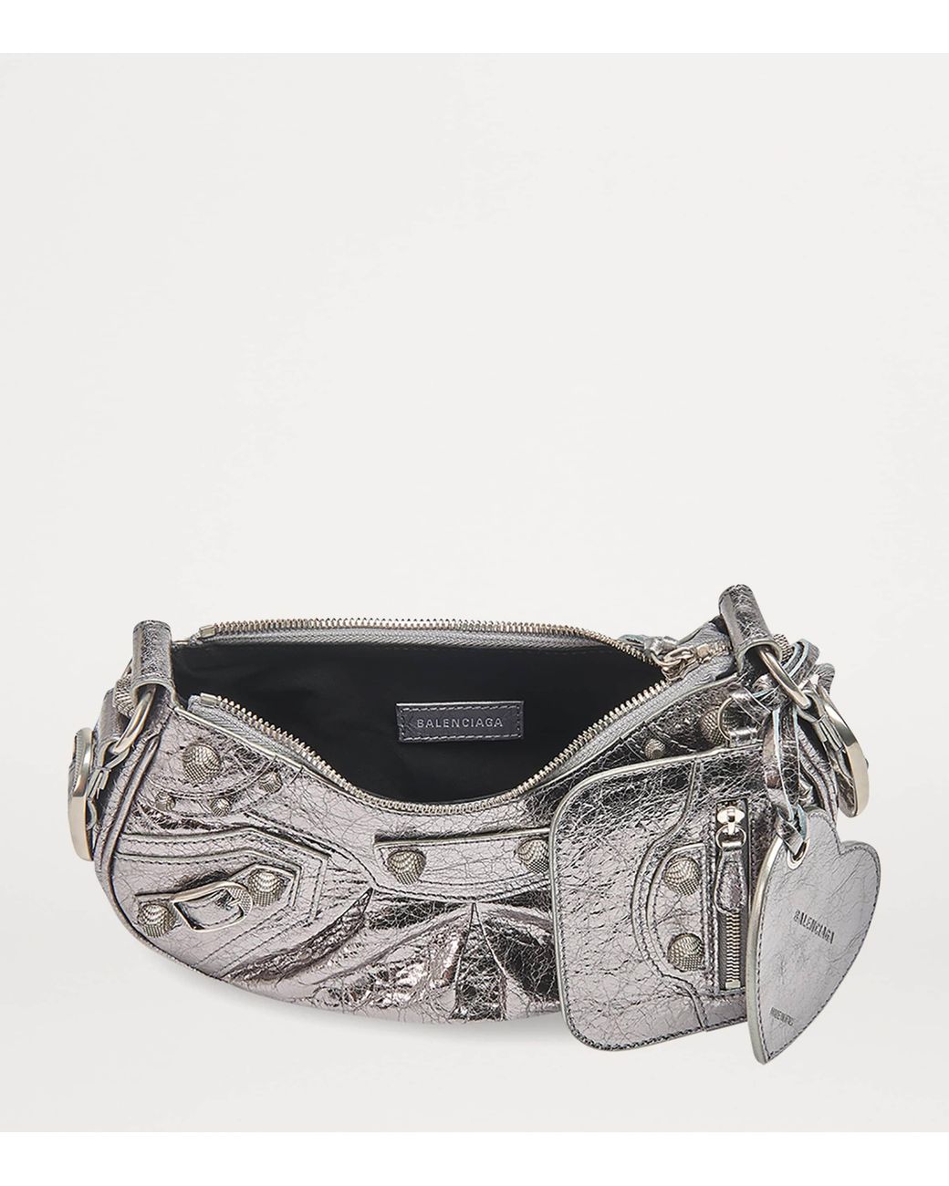 Balenciaga White Xs Le Cagole Shoulder Bag