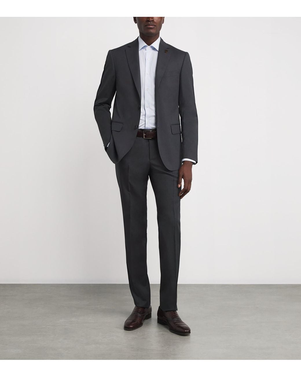 Pal Zileri Gray Wool Vicenza 2-Piece Suit for men