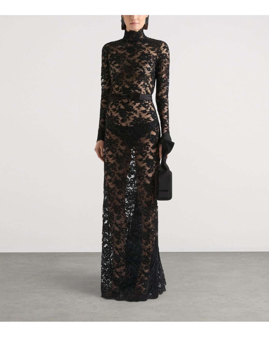 Givenchy Black Bow Top-Handle Bag